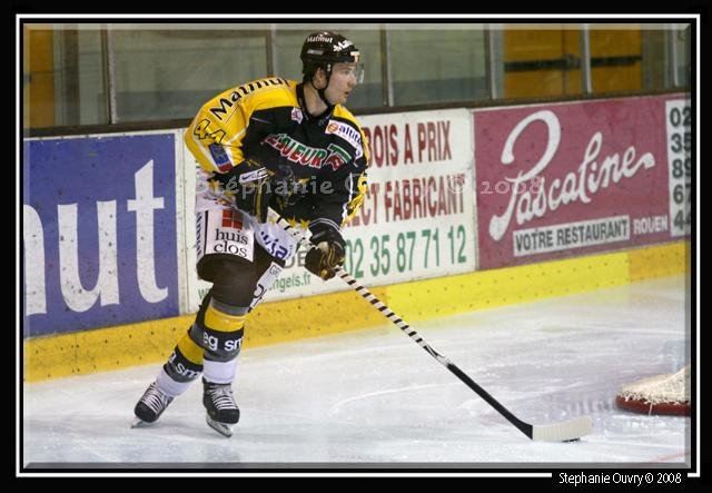 Photo hockey match Rouen - Mont-Blanc le 04/10/2008