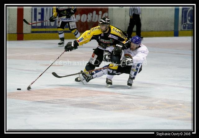 Photo hockey match Rouen - Mont-Blanc le 04/10/2008