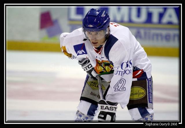 Photo hockey match Rouen - Mont-Blanc le 04/10/2008