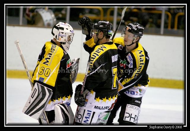 Photo hockey match Rouen - Mont-Blanc le 04/10/2008