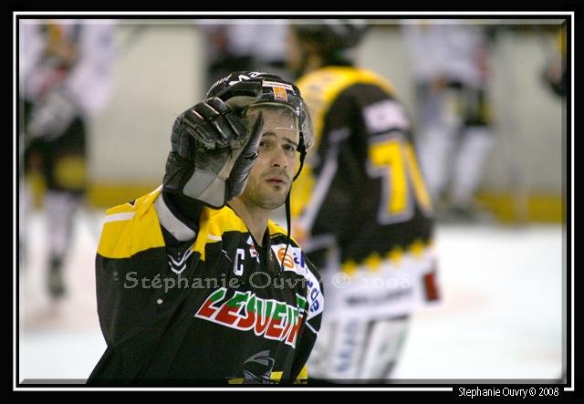Photo hockey match Rouen - Mont-Blanc le 04/10/2008