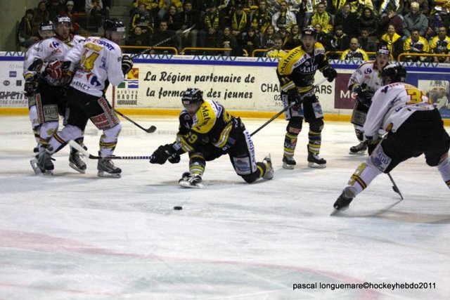 Photo hockey match Rouen - Morzine-Avoriaz le 09/03/2011