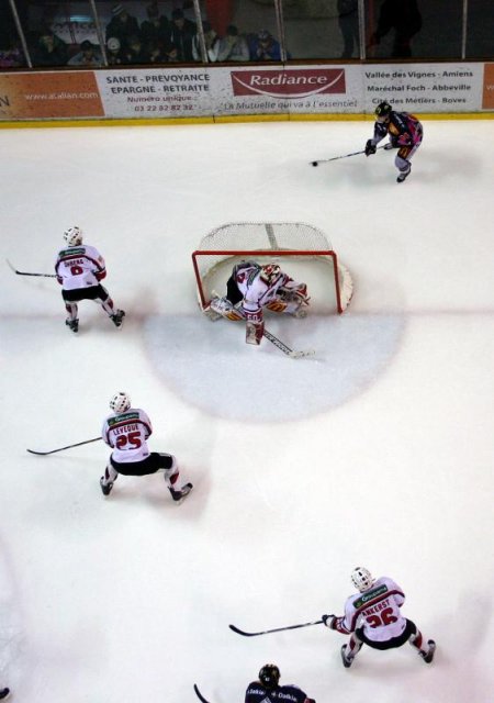 Photo hockey match Amiens  - Briançon  le 11/03/2011