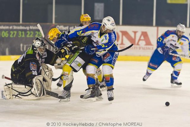 Photo hockey match Strasbourg  - Gap  le 12/03/2011