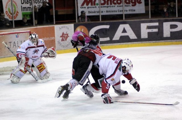 Photo hockey match Amiens  - Briançon  le 12/03/2011