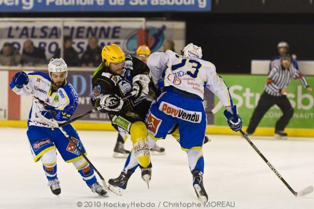 Photo hockey match Strasbourg  - Gap  le 11/03/2011
