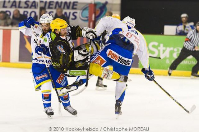 Photo hockey match Strasbourg  - Gap  le 11/03/2011