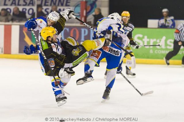 Photo hockey match Strasbourg  - Gap  le 11/03/2011