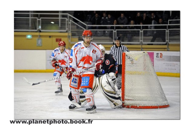 Photo hockey match Toulouse-Blagnac - Valence le 12/03/2011