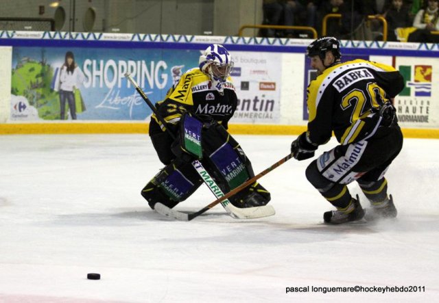 Photo hockey match Rouen - Amiens  le 18/03/2011