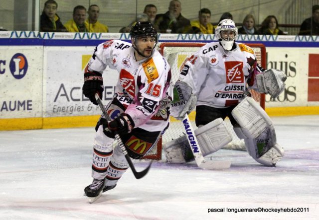 Photo hockey match Rouen - Amiens  le 19/03/2011