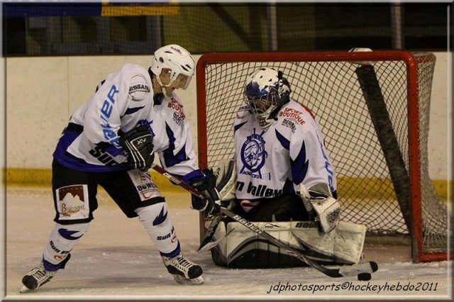 Photo hockey match Orléans - Courchevel-Méribel-Pralognan le 19/03/2011