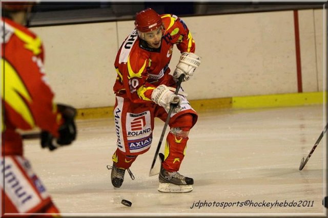 Photo hockey match Orléans - Courchevel-Méribel-Pralognan le 19/03/2011