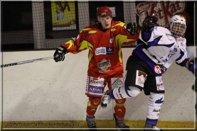 Photo hockey match Orléans - Courchevel-Méribel-Pralognan le 19/03/2011
