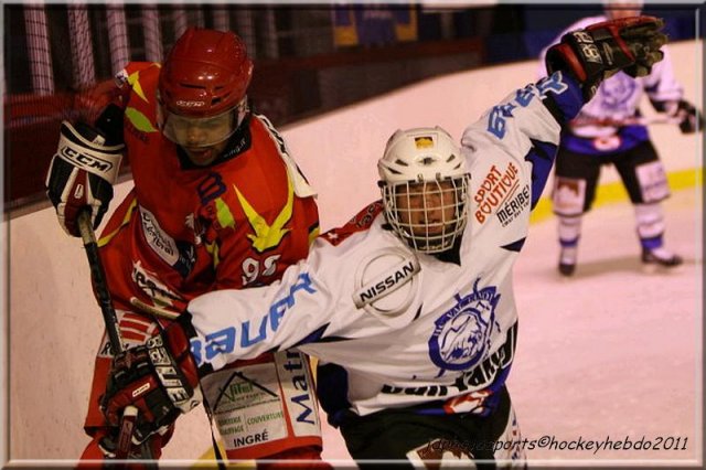 Photo hockey match Orléans - Courchevel-Méribel-Pralognan le 19/03/2011