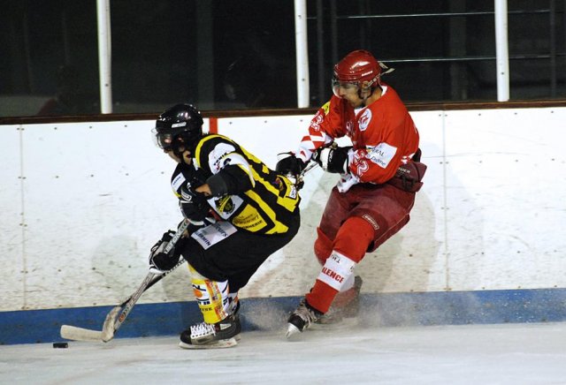 Photo hockey reportage D3 : Valence - Roanne en images