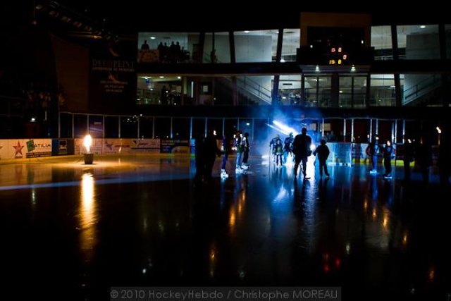 Photo hockey match Strasbourg  - Angers  le 23/03/2011