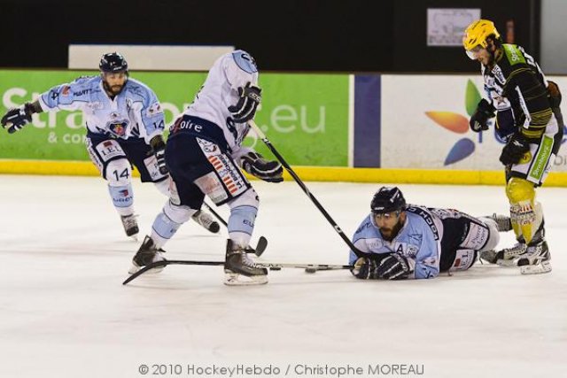 Photo hockey match Strasbourg  - Angers  le 23/03/2011