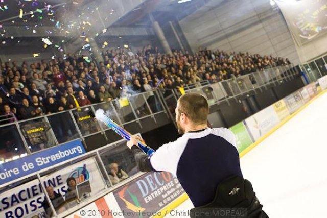 Photo hockey match Strasbourg  - Angers  le 23/03/2011