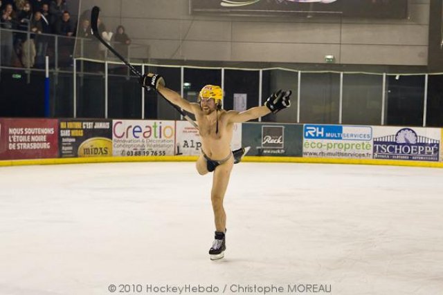 Photo hockey match Strasbourg  - Angers  le 23/03/2011