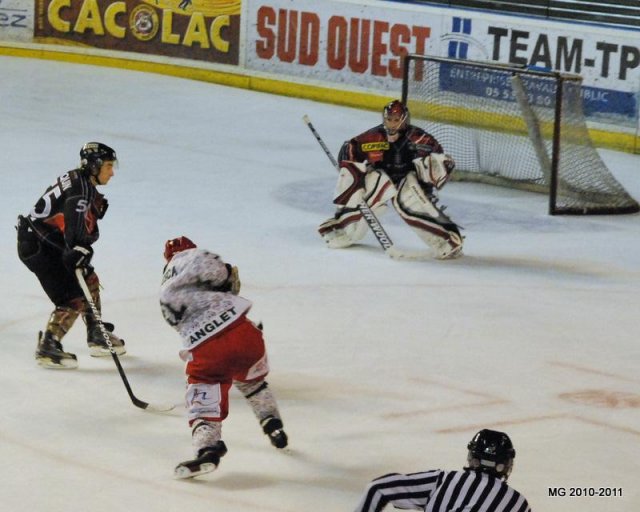 Photo hockey match Bordeaux - Anglet le 26/03/2011