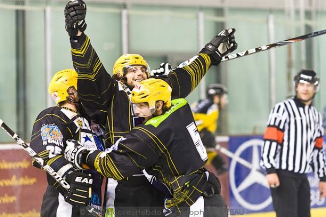 Photo hockey match Strasbourg  - Rouen le 01/04/2011