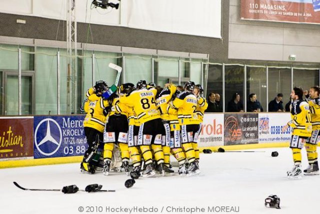 Photo hockey match Strasbourg  - Rouen le 01/04/2011