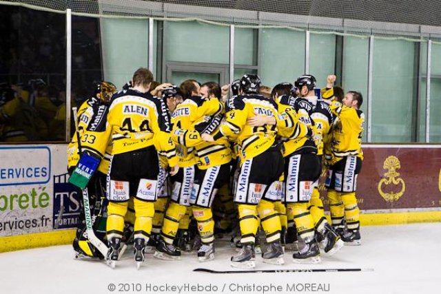 Photo hockey match Strasbourg  - Rouen le 01/04/2011