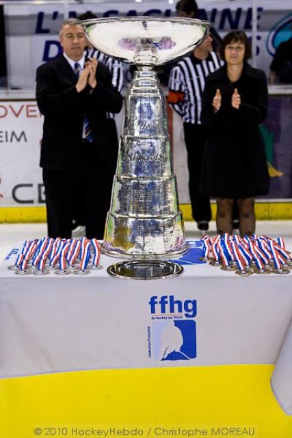 Photo hockey match Strasbourg  - Rouen le 01/04/2011
