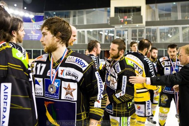 Photo hockey match Strasbourg  - Rouen le 01/04/2011