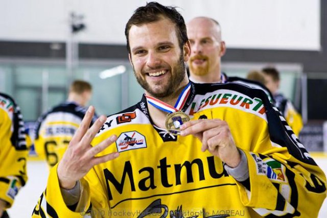 Photo hockey match Strasbourg  - Rouen le 01/04/2011