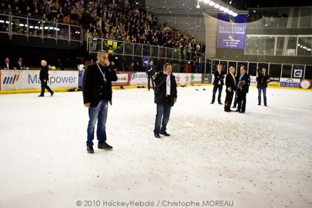 Photo hockey match Strasbourg  - Rouen le 01/04/2011