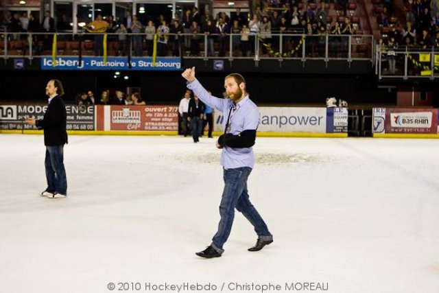 Photo hockey match Strasbourg  - Rouen le 01/04/2011