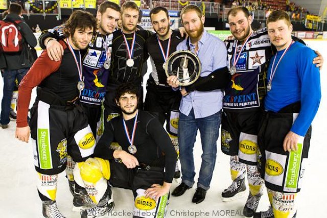 Photo hockey match Strasbourg  - Rouen le 01/04/2011