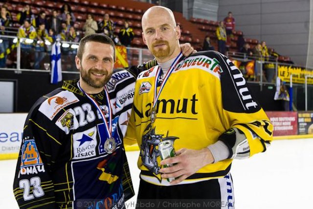 Photo hockey match Strasbourg  - Rouen le 01/04/2011