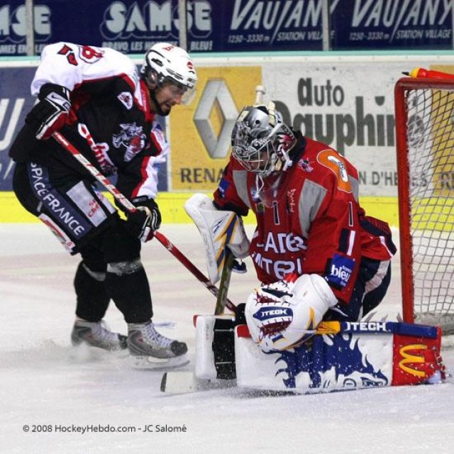 Photo hockey match Grenoble  - Briançon  le 07/10/2008