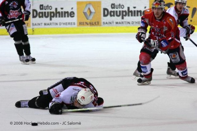 Photo hockey match Grenoble  - Briançon  le 07/10/2008
