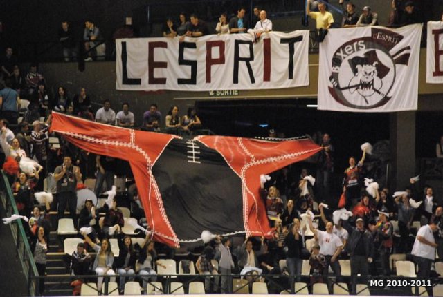 Photo hockey match Bordeaux - Montpellier  le 16/04/2011