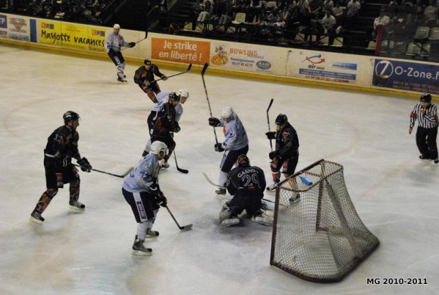 Photo hockey match Bordeaux - Montpellier  le 16/04/2011