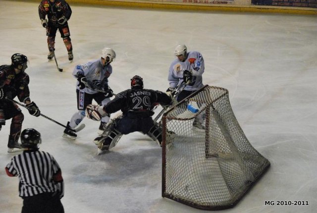Photo hockey match Bordeaux - Montpellier  le 16/04/2011