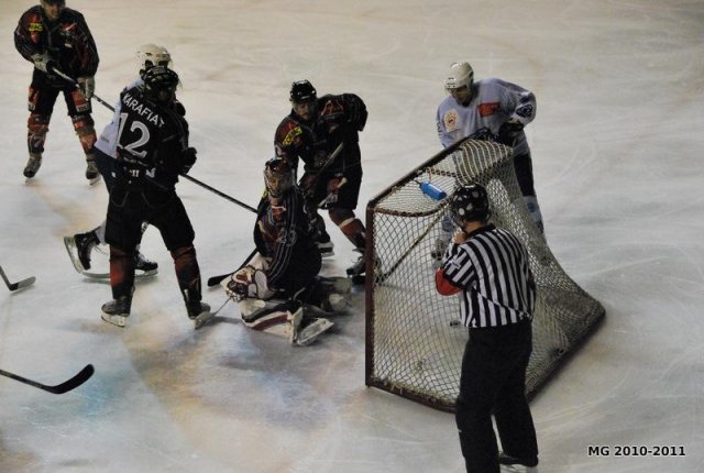Photo hockey match Bordeaux - Montpellier  le 16/04/2011