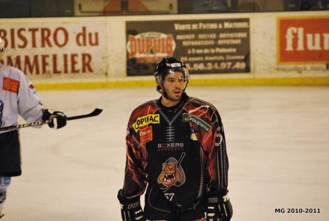 Photo hockey match Bordeaux - Montpellier  le 16/04/2011