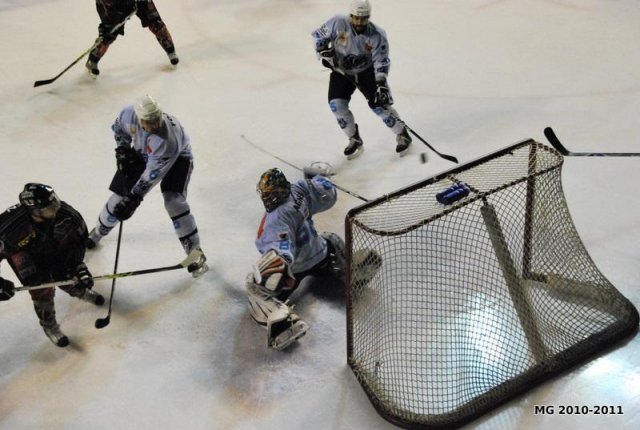Photo hockey match Bordeaux - Montpellier  le 16/04/2011