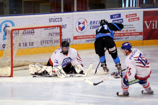 Photo hockey match Tours  - Compiègne le 17/04/2011