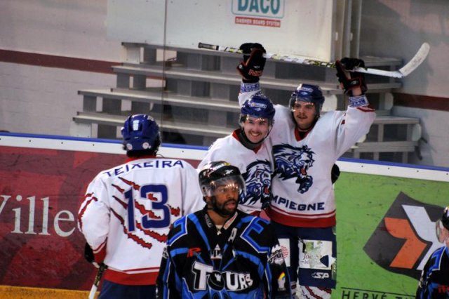 Photo hockey match Tours  - Compiègne le 17/04/2011