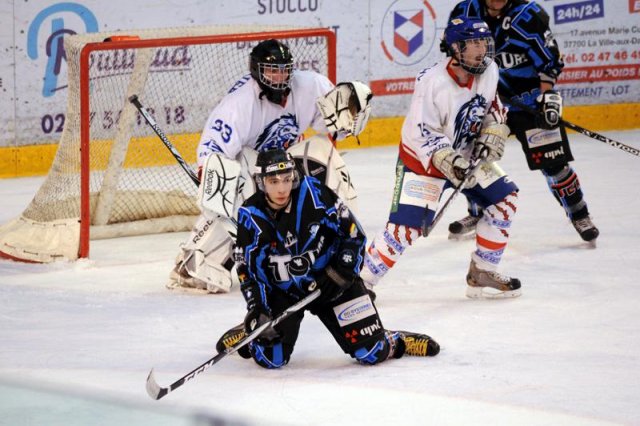 Photo hockey match Tours  - Compiègne le 17/04/2011