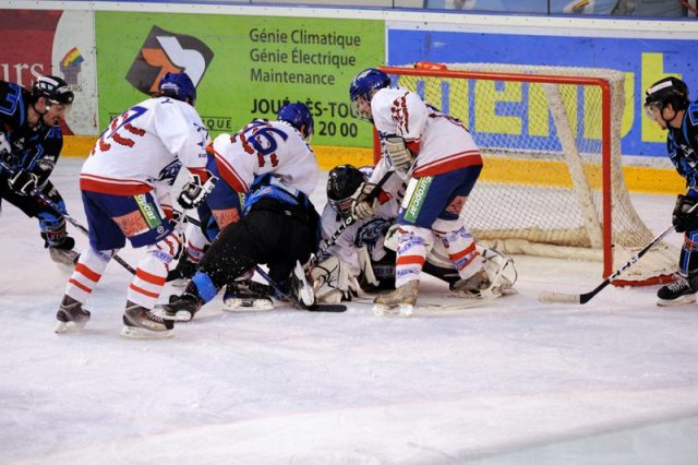Photo hockey match Tours  - Compiègne le 17/04/2011