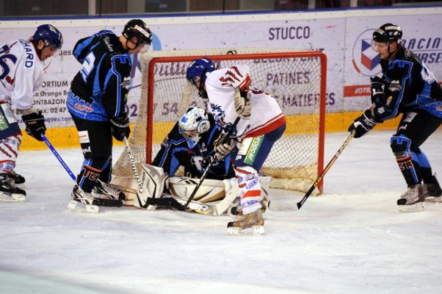 Photo hockey match Tours  - Compiègne le 17/04/2011