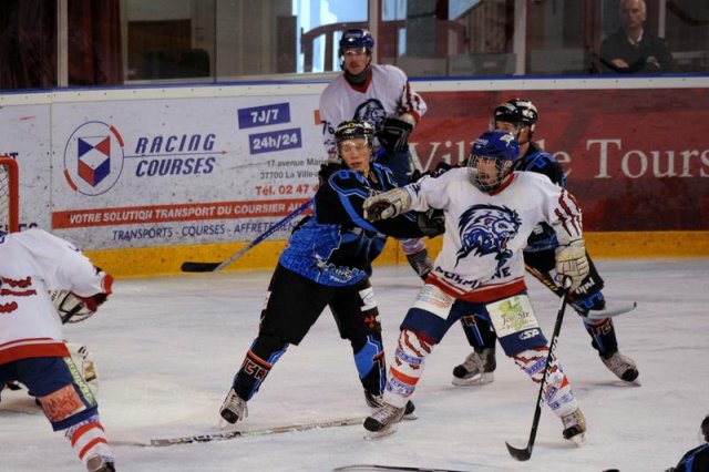 Photo hockey match Tours  - Compiègne le 17/04/2011