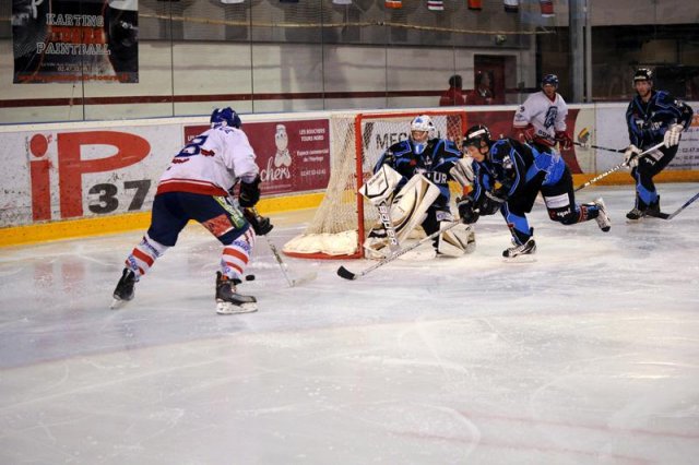 Photo hockey match Tours  - Compiègne le 17/04/2011